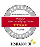 Hier sehen Sie das Zertifikat von Testlabor.eu für Potema 